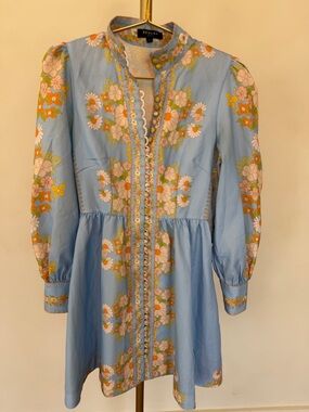 NWOT Beulah London x Tuckernuck Leila Floral Belted Dress